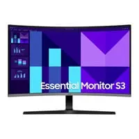 32" Samsung Essential S3 LS32D396GAUXXU Curved Monitor,VA, 1500R, 1920x1080, 4ms, 100Hz, 250 cd/m², 3000:1, HDMI / VGA