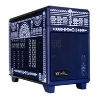 Thermaltake TR100 Koralie Edition Chassis, Cobalt Blue, Mini Tower, Modular Design, USB 3.2 / 3.5mm, Mini-ITX