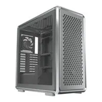 Cooler Master MasterFrame 600, Silver, Mid Tower w/ TG Window, 4x SickleFlow ARGB Fans, mITX / mATX/ ATX / EATX