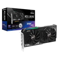 ASRock Intel Arc B570 Challenger OC 10GB GDDR6 Dual Fan Graphics Card - Black - B570 CL 10GO