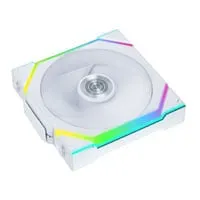 120mm Lian Li UNI FAN SL Wireless, Reverse Flow, White ARGB, 7-Blade, 2000RPM, 69.5CFM, FDB, L-Connect, Single Fan
