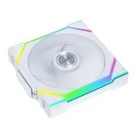120mm Lian Li UNI FAN SL Wireless, White ARGB, 7-Blade, 2000RPM, 69.8CFM, FDB, L-Connect, Single Fan, 4-Pin PWM