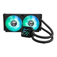 ASUS Prime LC 240 AIO Cooler, 2x 120mm ARGB Fan, Pure Copper Plate Heatsink, Aluminium 240mm Radiator, Intel/AMD