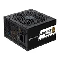750W SilverStone ATTIS 750R, Fully Wired, 80 PLUS Bronze, Single Rail, 62.5A, Silent 120mm Fan, ATX 3.1 PSU