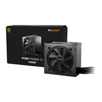 1000W be quiet! Pure Power 12, 80PLUS Gold Wired PCIE 5.1, Single Rail, 83.3A +12V, Black, ATX3.1 PSU