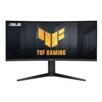 ASUS TUF Gaming VG34VQL3A 34" Wide Quad HD VA 180Hz 1ms Height Adjustable Curved Gaming Monitor with Speakers