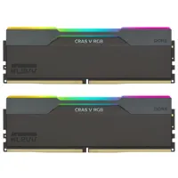 KLEVV CRAS V RGB DDR5-6000 RAM, CL30, XMP 3.0, EXPO - 32 GB Dual-Kit, schwarz