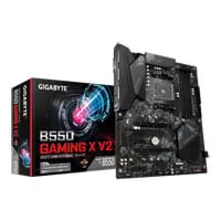 Gigabyte B550 GAMING X V2, AMD B550, AM4, DDR4, PCIe 4.0, Dual M.2, Realtek GbE LAN, USB 3.2 Gen 2, ATX