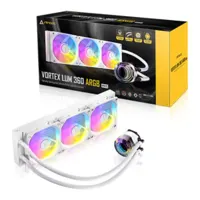 Antec Vortex Lum 360 ARGB Processor All-in-one Liquid Cooler 12 cm White