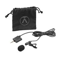 Austrian Audio - MiCreator Y-Lav Microphone with 3.5mm Headphone Output, Tie-clamp, and Carrying Pouch