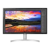 31.5" LG 32UN650K-W Monitor, IPS, 4K UHD (3840x2160), 60Hz, 5ms, AMD FreeSync, HDR10, 1000:1, MAXXAUDIO, HDMI / DP