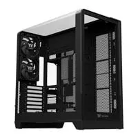 Thermaltake View 390 TG, Black, Dual Chamber Mid Tower, 2x CT120 Fans, Back-Connect, USB 3.2, mITX / mATX / ATX