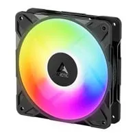 120mm Arctic P12 Pro Reverse A-RGB, Black, 5 Blade, Static Pressure Fan, 3000rpm, 73CFM, Fluid Dynamic Bearing, 4-pin