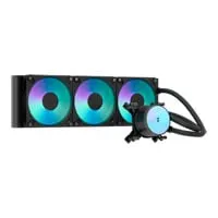 Fractal Design Radius 360 RGB AIO Hydro CPU Cooler, Black, 3x 120mm Dynamic 3, Aluminium / Copper, Intel / AMD