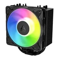 Arctic Freezer 36-S A-RGB Air CPU Cooler, Black, Single Tower, 4 Heatpipes, 1x 120mm P12 Pro A-RGB, Aluminium / Copper