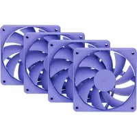 HYTE FA12 120mm PWM Case Fan 4 Pack Taro Milk- FAN-HYTE-FA12-TM-4