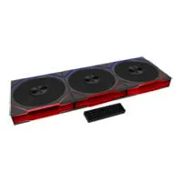 120mm Lian Li Uni Fan TL Flex, Triple Pack, Black, 9 Blades, 2600RPM, 90.1CFM, PFD Bearing, PWM + ARGB
