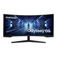 34" Samsung Odyssey G55T LC34G55TWWPXXU Monitor, VA, 3440 x 1440, 165Hz, FreeSync Premium, HDMI 2.0 / DP 1.4