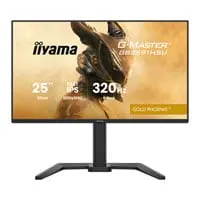 25" iiyama G-Master GB2591HSU-B1 Monitor, Fast IPS, 1920 x 1080, 320Hz, G-Sync Compatible, 0.4ms, HDMI 2.1 / DP 1.4