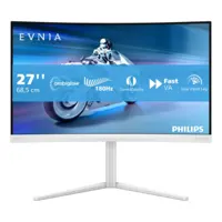 Philips 27M2C5201L 27" Curved Full HD 180Hz 1ms Freesync Ambiglow White Gaming Monitor