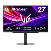 27" LG UltraGear 27G810A-B Gaming Monitor, IPS, 4K 180Hz / FHD 360Hz Dual Mode, 1ms, G-SYNC Compatible, HDMI / DP / USB