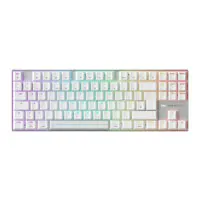 CHERRY MX 8.2 Pro Wireless Keyboard, White, CHERRY MK Magnetic Switches, N-Key Rollover, Anti-Ghosting, BT / 2.4 GHz