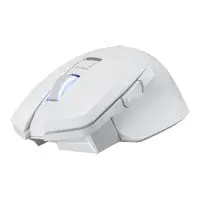 PowerColor ALPHYN AM10 Gaming Mouse, White, Right-Handed, PAW3395 Sensor, Omron Switches, 26000 DPI, BT/RF/Wired