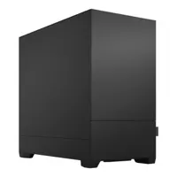 Fractal Design Pop Mini Silent Mini Tower Micro-ATX PC Case - Black Solid