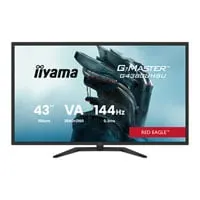 43" iiyama G-Master G4380UHSU-B2 Monitor, VA, 3840 x 2160, 144Hz, Adaptive Sync, 0.3ms, HDMI 2.1 / DP 1.4 / USB