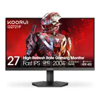 Koorui G2721P 27" Quad HD IPS 200Hz 1ms HDR400 Adaptive Sync Gaming Monitor