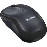 Logitech M220 Mouse - Wireless - USB - Optical - 3 Button(s) - Black