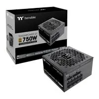750W Thermaltake Toughpower GT, Fully Modular, 80PLUS Gold, PCIE 5.1, Single Rail, 62.5A, 120mm Fan, ATX3.1 PSU