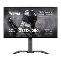 27" iiyama G-MASTER GOB2701QSC-B1 TITAN FALCON Monitor, W-OLED, 2560 x 1440, 280Hz, 0.03ms, HDR, HDMI2.1/DP1.4/USB-C