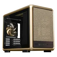 Cooler Master MasterFrame 400 Mesh Gold Limited Edition Micro-ATX Case - Tempered Glass - MF400M-GGNN-S00