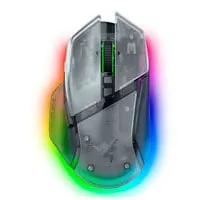 Razer Basilisk V3 Pro 35K Gaming Mouse, Phantom White, Hyperspeed Wireless, 11 Programmable Buttons, 35000dpi, USB / BT