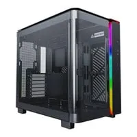 Montech KING 95 Black Mid Tower Chassis, Dual Chamber, ARGB Lighting, Supports 7x 120mm/6x 140mm Fans, ATX/mATX