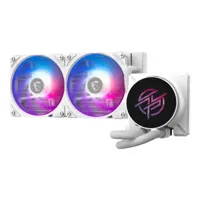 MSI MPG CoreLiquid P22 240 W ARGB LCD All-In-One Liquid Cooler - White