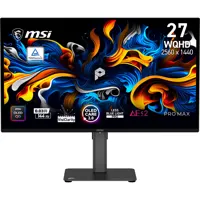 27” MSI PRO MAX 271QPX14G Monitor, QD-OLED, 2560 x 1440, 144Hz, AMD FreeSync, 0.03ms, HDR, HDMI 2.0b / DP 1.4