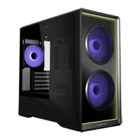 Lian Li Vector 150 INF Chassis, Black, Mid Tower, 3 x RGB Fans, USB 3.2 / 3.5mm, Back-Connect, mATX / mITX