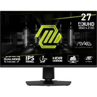 27" MSI MAG 275UPD E14 Dual Mode IPS Gaming Monitor, 4K 144Hz / FHD 288Hz, 3840x2160 / 1920x1080, 1ms, DP / HDMI