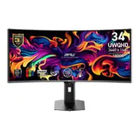 34" MSI MPG 341CQR X36 Gaming Monitor, QD-OLED, 3440 x 1440, 360Hz, Adaptive Sync, 0.03ms, HDMI 2.1 / DP 2.1a / Type-C