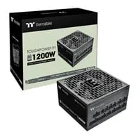 1200W Thermaltake Toughpower PT, Black, Fully Modular, 80PLUS Platinum, Single Rail, 100A, 135mm Fan, ATX3.1