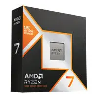 AMD Ryzen 7 9800X3D, AM5, Zen 5, 8 Core, 16 Threads, 4.7GHz, 5.2GHz Turbo, 104MB Cache, PCIe 5.0, 120W, CPU, Retail