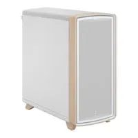 Fractal Design Summit Chalk Solid Chassis, White, Mid Tower, 3x 140mm Fans, USB Type-C, Back-Connect, EATX - mITX