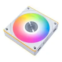 120mm Lian Li Uni Fan CL Flex, White, 9 Reverse Blade, 2100RPM, 72.73CFM, FD Bearing, PWM + ARGB, L-Connect 3