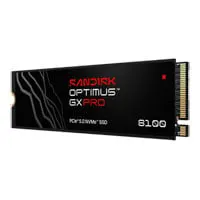 4TB SANDISK OPTIMUS GX PRO 8100 SSD, M.2 (2280), PCIe 5.0 (x4) NVMe, 14900MB/s, 14000MB/s, 2.3M /2.4M IOPS