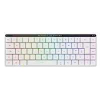 Asus ROG Falchion RX Low Profile 65% Wireless Aura RGB Keyboard - ROG RX Red Switches - White - UK Layout - 90MP03EC-BKEA10
