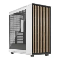 Fractal Design North XL Tempered Glass Full Tower E-ATX PC Case - Chalk White TG Clear