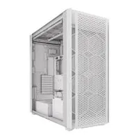 CORSAIR iCUE LINK 9000D RGB Airflow, White, Full Tower Chassis w/ Tempered Glass Window, USB Type-C, E-ATX/ATX/mATX/mITX