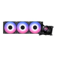 MSI MPG CORELIQUID P13 360 AIO Cooler, 360mm, 3 x 120mm RGB Fans, Copper Baseplate, Aluminium Radiator, Intel/AMD, Black